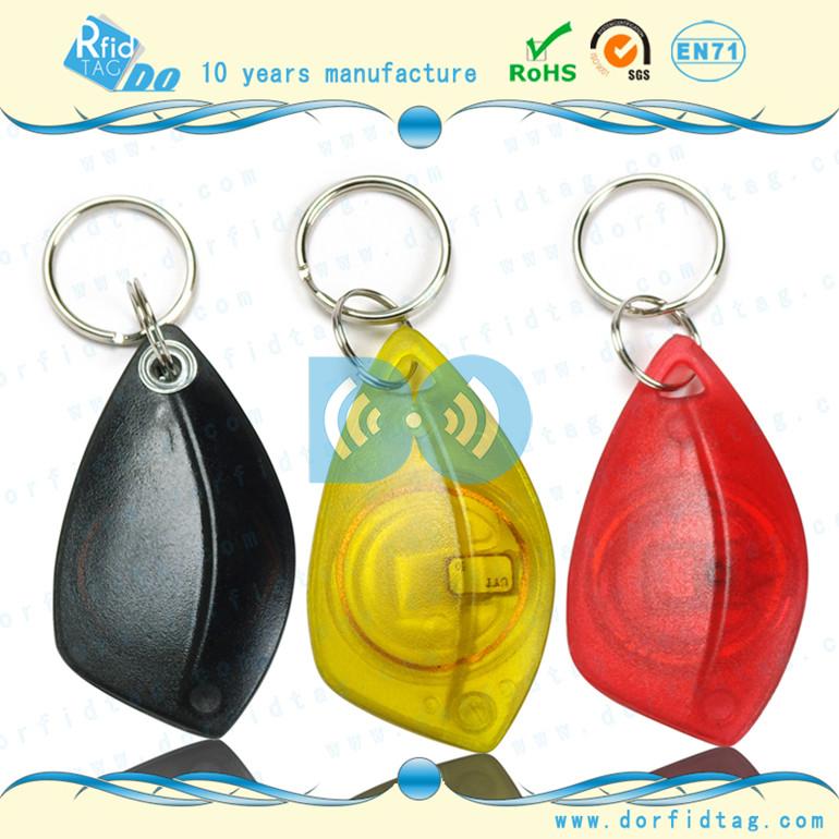 RFID technology keychain passive rfid tags keyfob rfid keytag cost